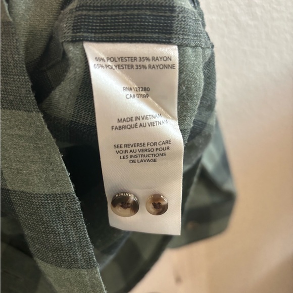Travis Mathew Gingham Check button up shirt - Picture 2 of 4